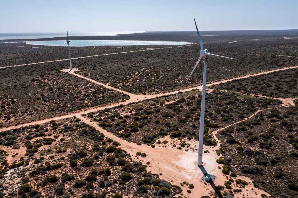 Possible infrastructure for green energy giving community benefits to Carnarvon